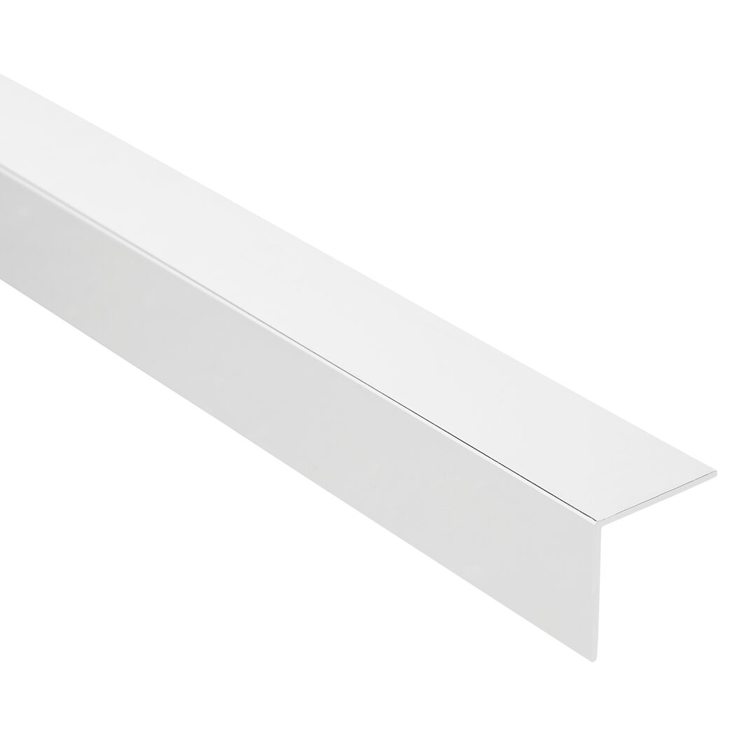 Winkelprofil Aluminium silbern 2500 x 20 x 20 mm