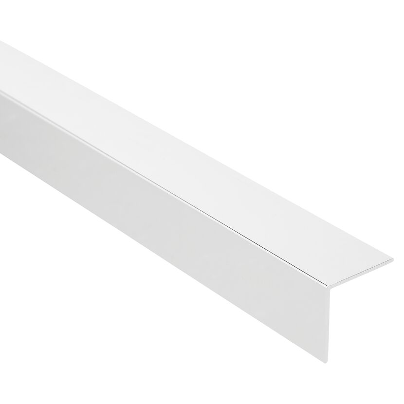 Winkelprofil Aluminium silbern 2500 x 20 x 20 mm