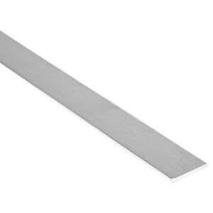 Flachstange Aluminium Inox 0,2 x 2 x 250 cm