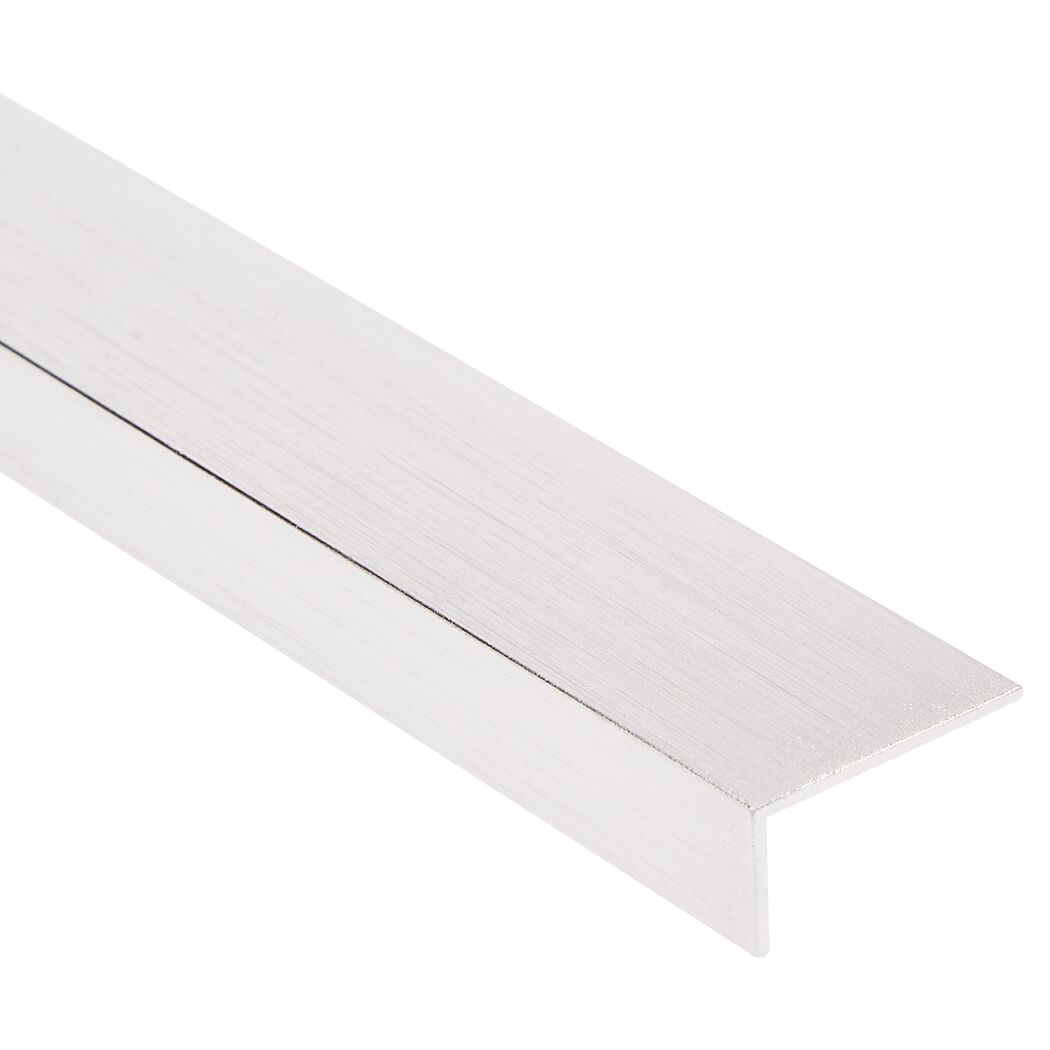 Winkelprofil Aluminium Inox 2500 x 20 x 10 mm