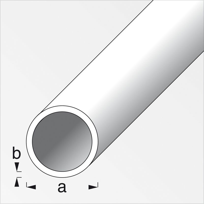 Rundrohr Aluminium Ø 1000 x 8 x 1 mm