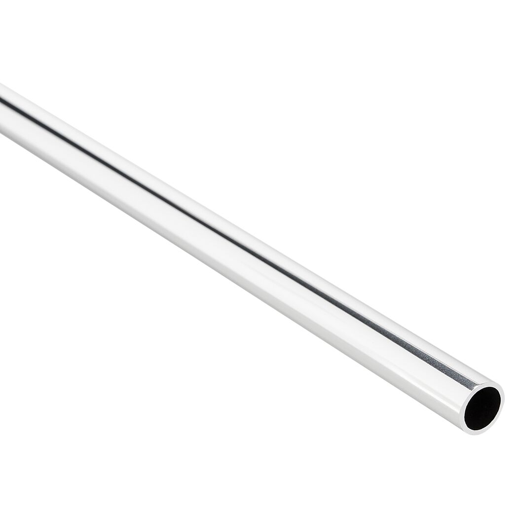Rundrohr Aluminium chromfarben Ø 1 x 100 cm