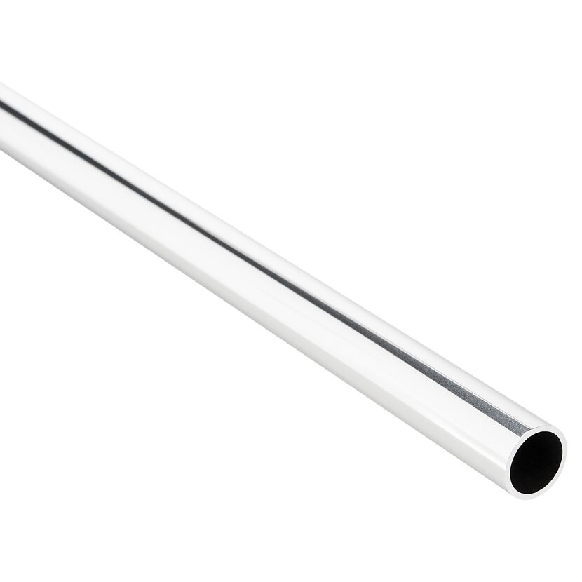 Rundrohr Aluminium chromfarben Ø 1,2 x 100 cm