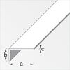 Winkelblech Aluminium matt 1000 x 25 x 20 mm