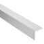 Winkelprofil Aluminium verchromt 1000 x 20 x 20 mm