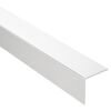 Winkelprofil Aluminium verchromt 1000 x 25 x 25 mm