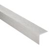 Winkelblech Aluminium matt 1000 x 20 x 20 mm