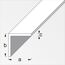 Winkelblech Aluminium matt 1000 x 25 x 25 mm