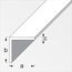 Verkleinertes Bild von Winkelblech Aluminium matt 1000 x 25 x 25 mm