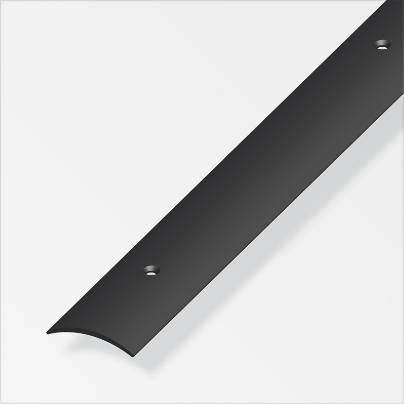 PVC-Übergangsprofil schwarz 1000 x 30 mm