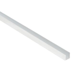 Quadrat-U-Profil combitech® Aluminium 100 cm 19,5 mm