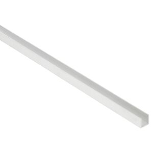 Quadrat-U-Profil combitech® Aluminium 100 cm 15,5 mm