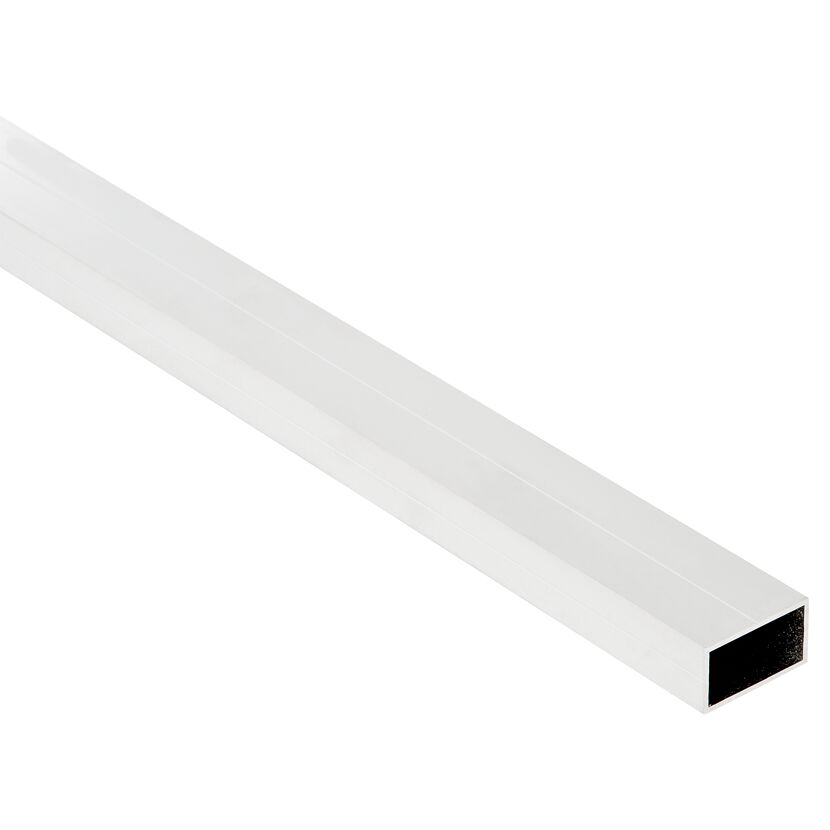 Weißes Rechteckrohr aus Aluminium