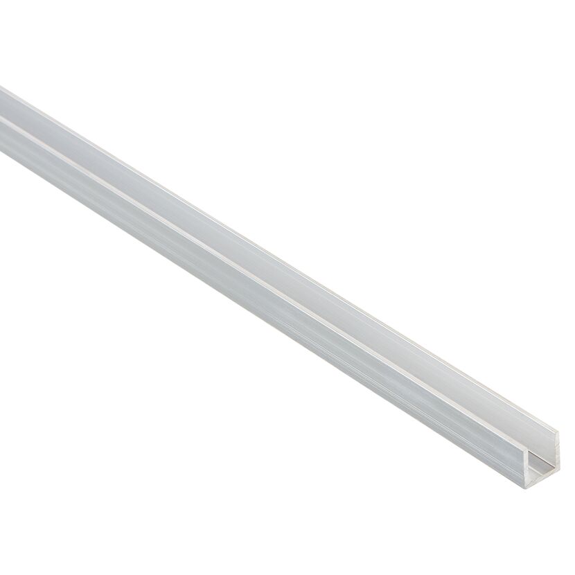 Aluminium U-Profil, 1 Meter lang