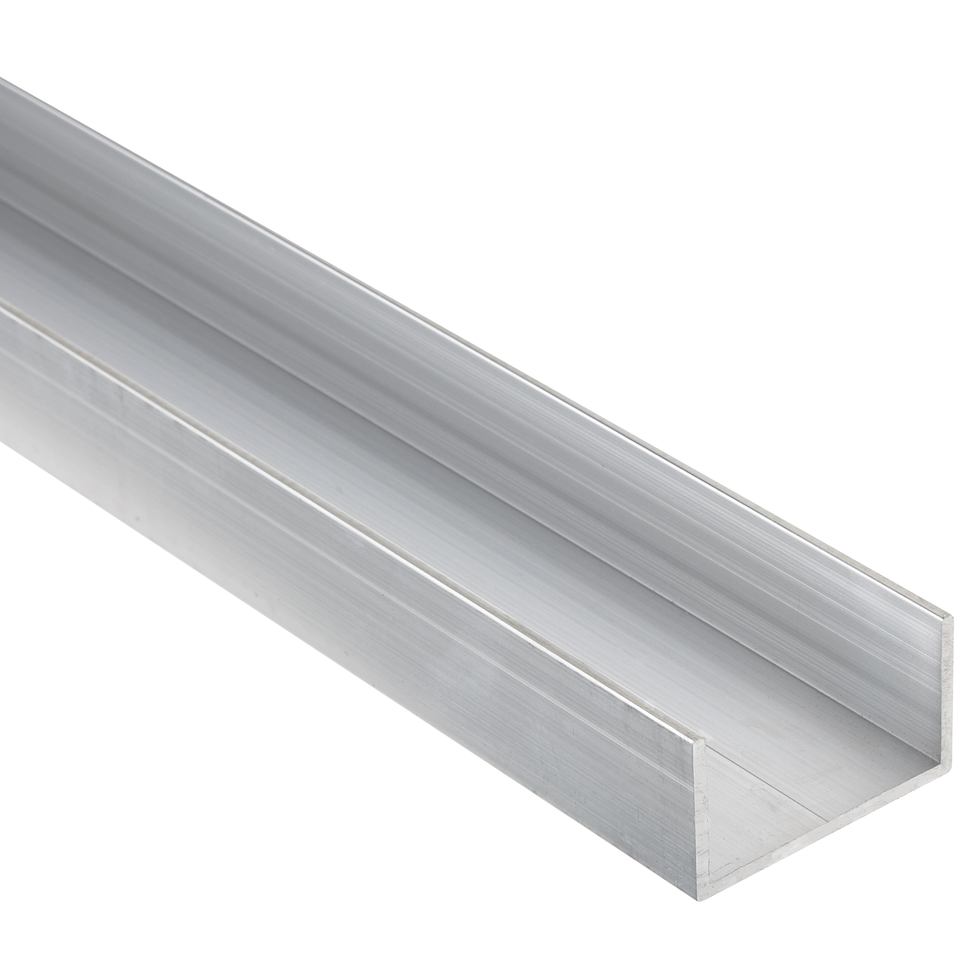 U-Rechteckprofil Aluminium 1000 x 53,6 x 29,5 x 2,4 mm + product picture