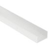 U-Profil aus Aluminium, 1000 mm lang