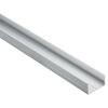 U-Profil aus Aluminium