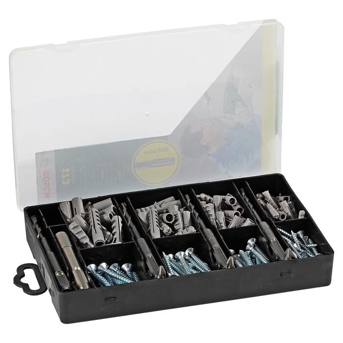 Bild von Bosch Befestigungsset SDS-Plus 173-tlg.