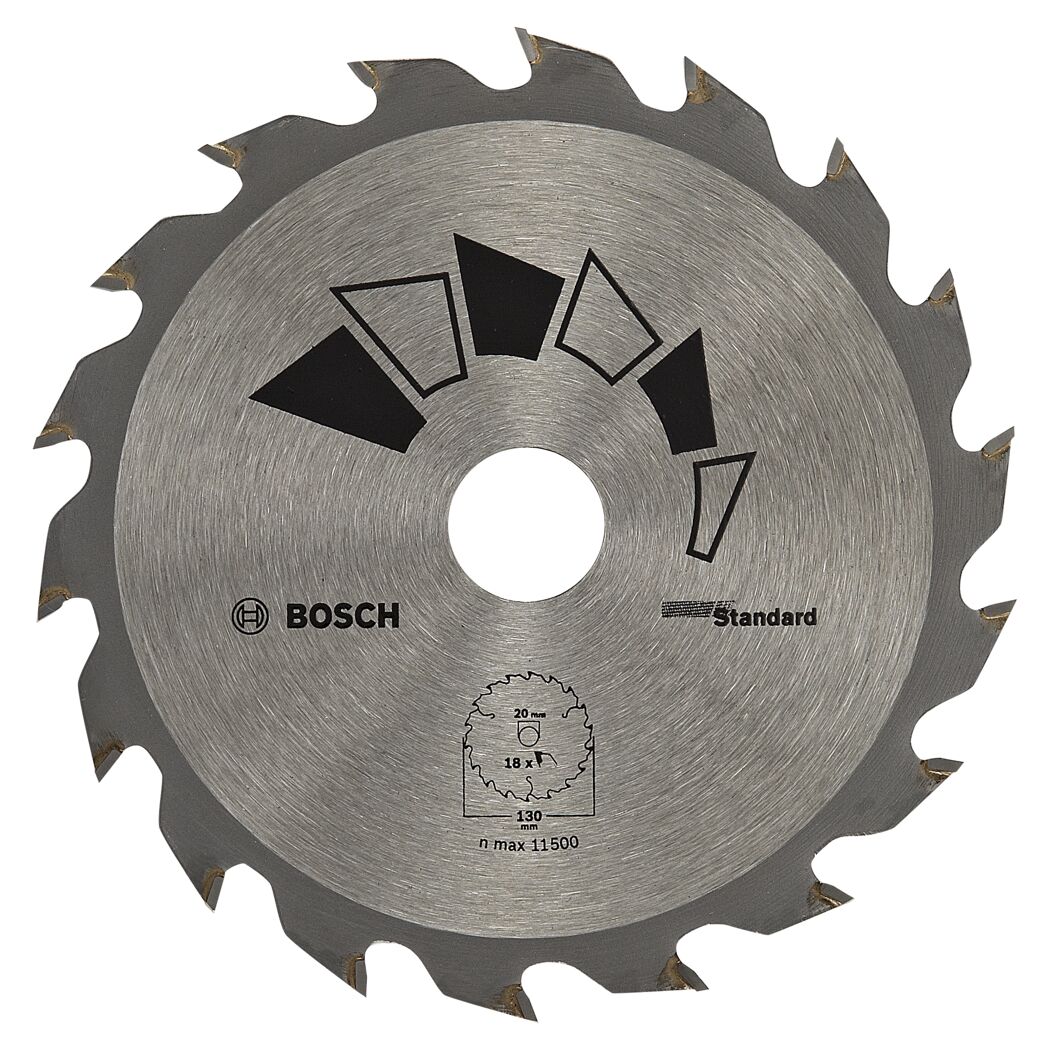 Kreissägeblatt Standard von Bosch, 130 mm