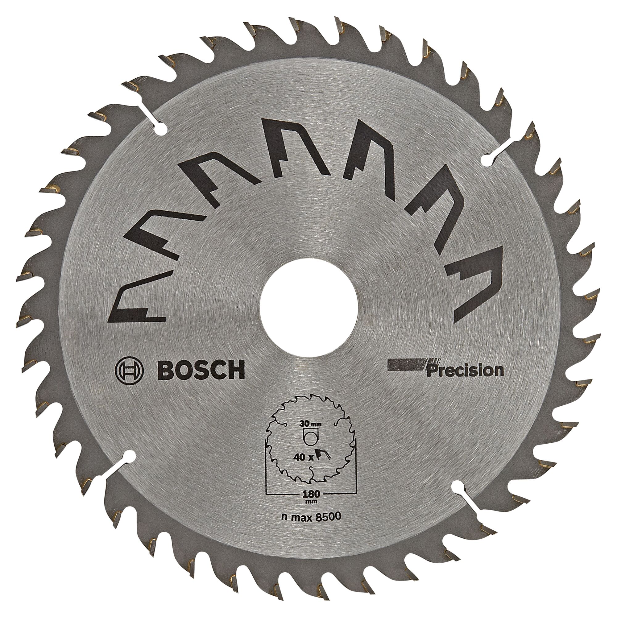 Kreissägeblatt von Bosch, 180 mm Durchmesser, 40 Zähne