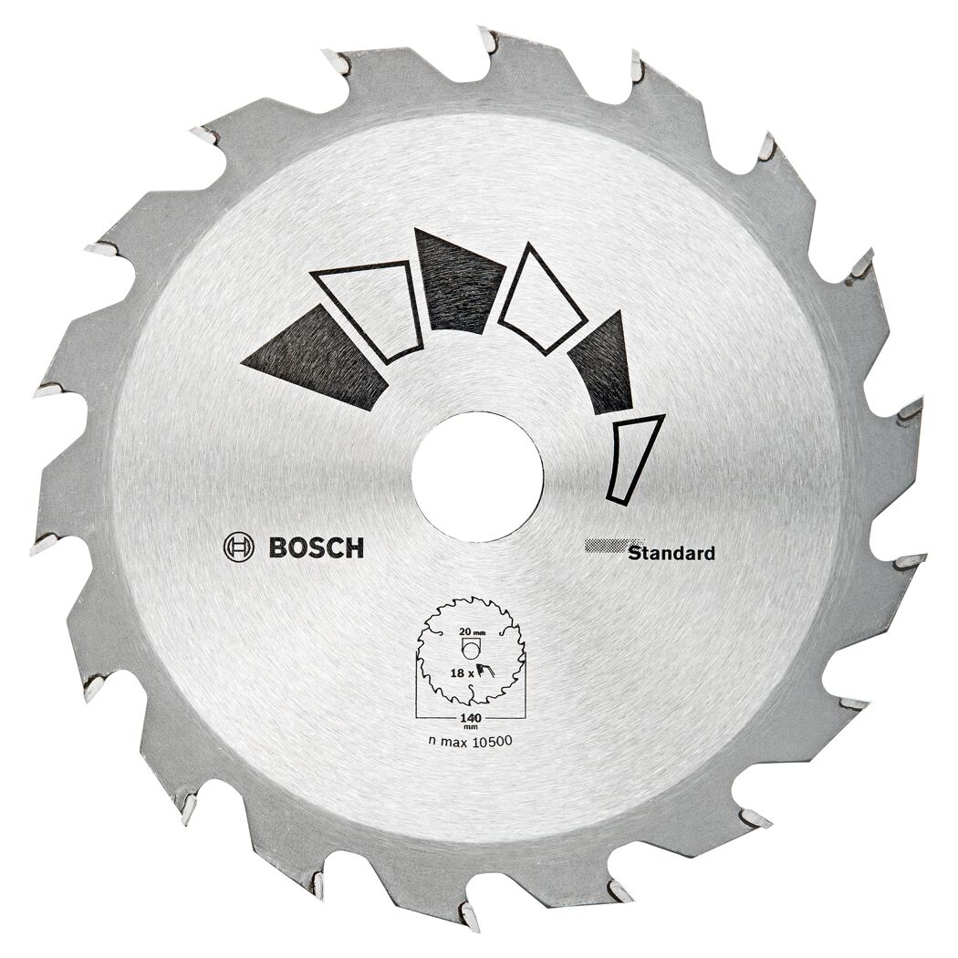 Bosch Kreissägeblatt Standard 140 x 20 mm