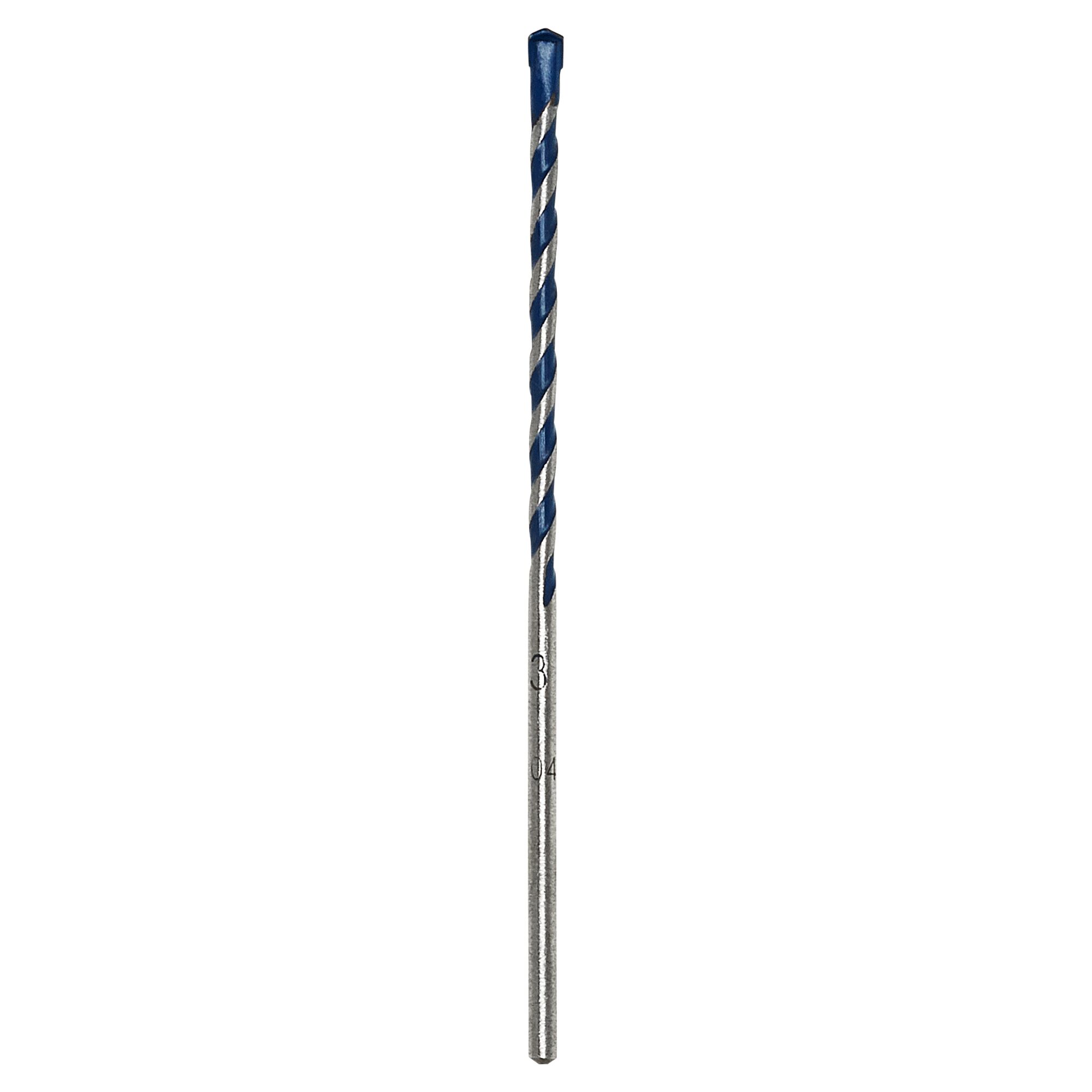 Blauer Betonbohrer