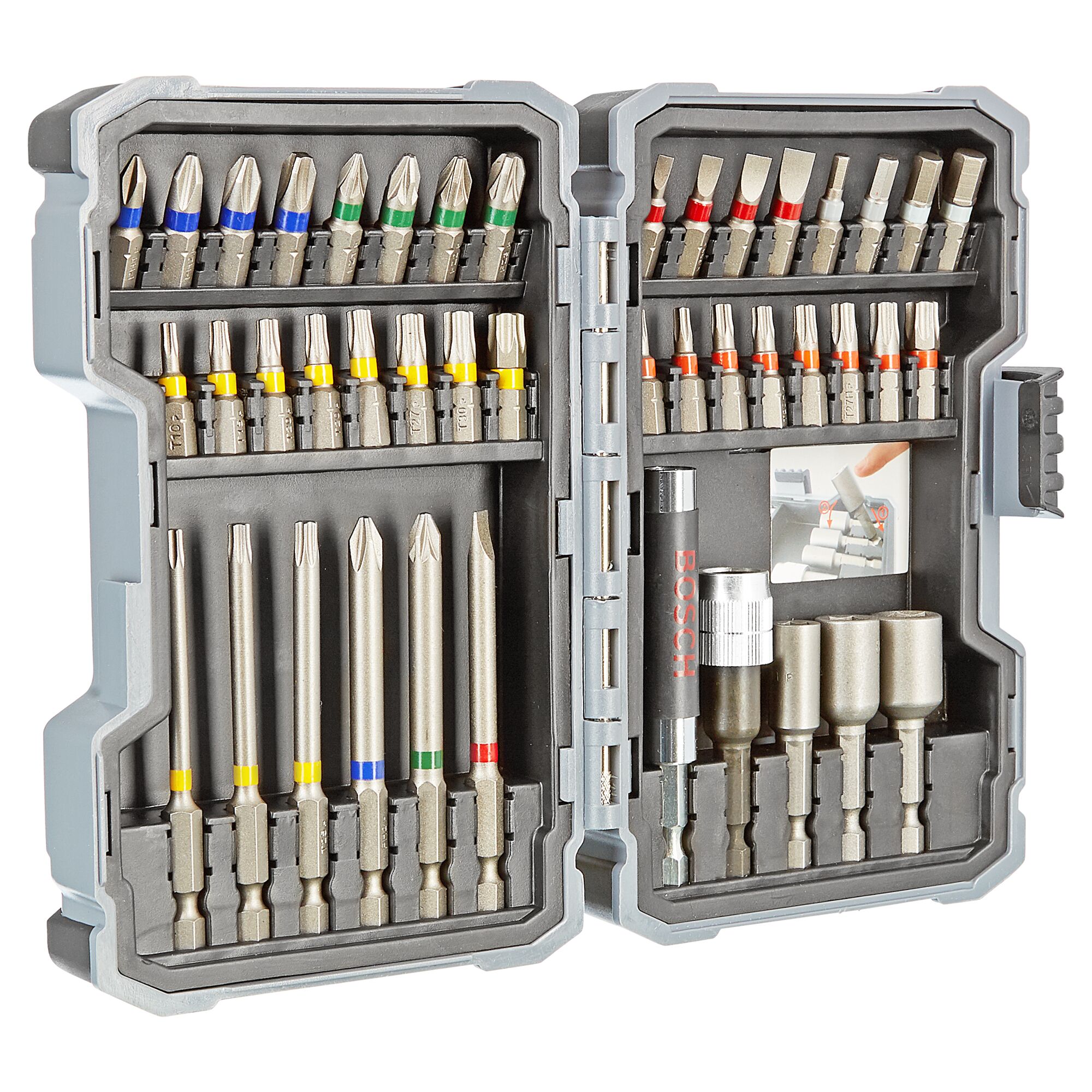 Bosch Schrauberbit-Set, 43-teilig, in Box