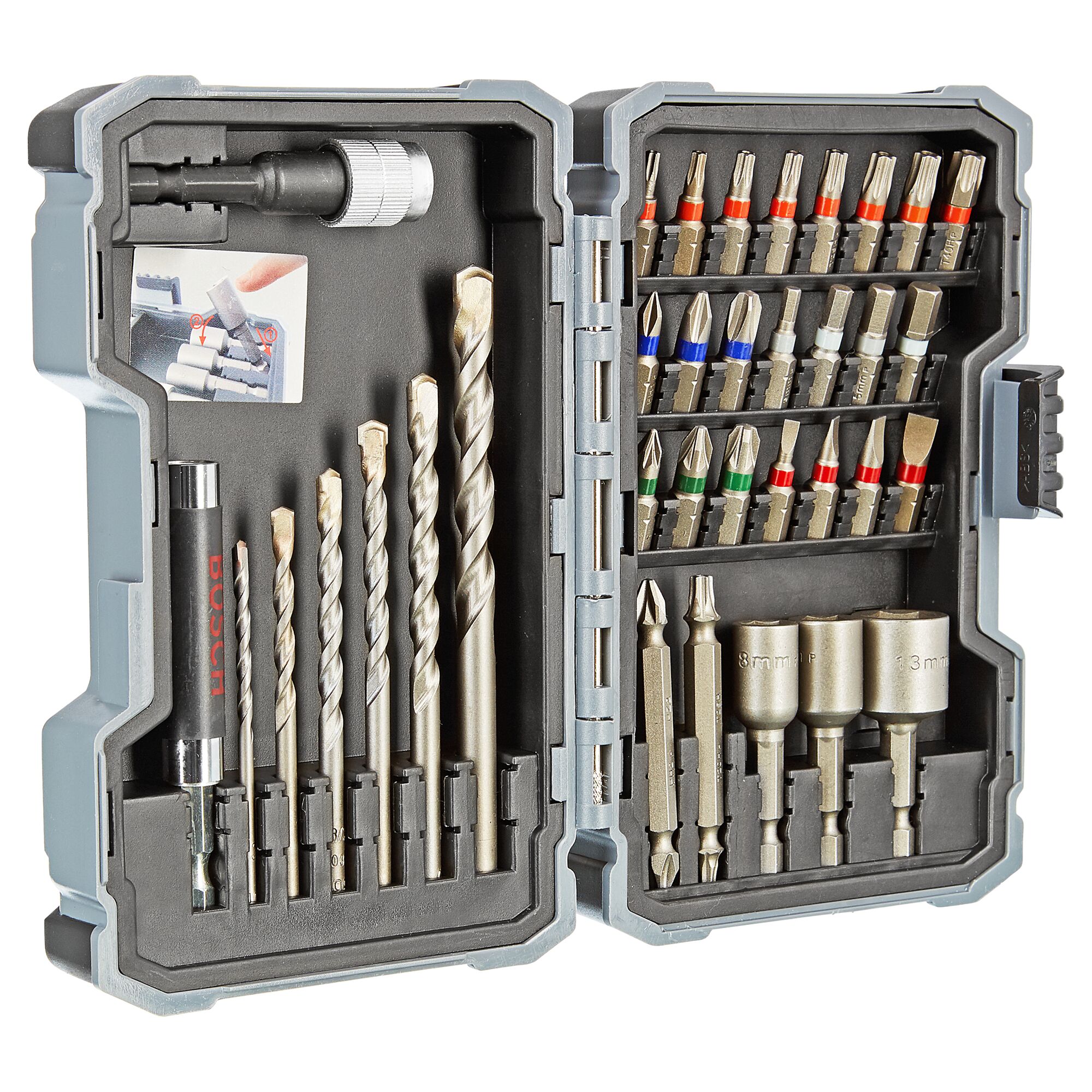 Bosch 35-teiliges Betonbohrer- und Bit-Set in Box