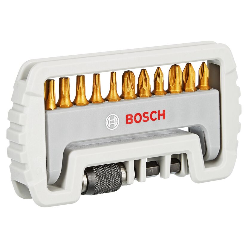 Bit-Set 'Professional' Max grip 6,3 mm (1/4") 12-teilig