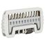 Bit-Set 'Professional' 6,3 mm (1/4") 12-teilig PH/PZ/T