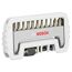 Bit-Set 'Professional' 6,3 mm (1/4") 12-teilig PH/PZ/T/SL/Hex