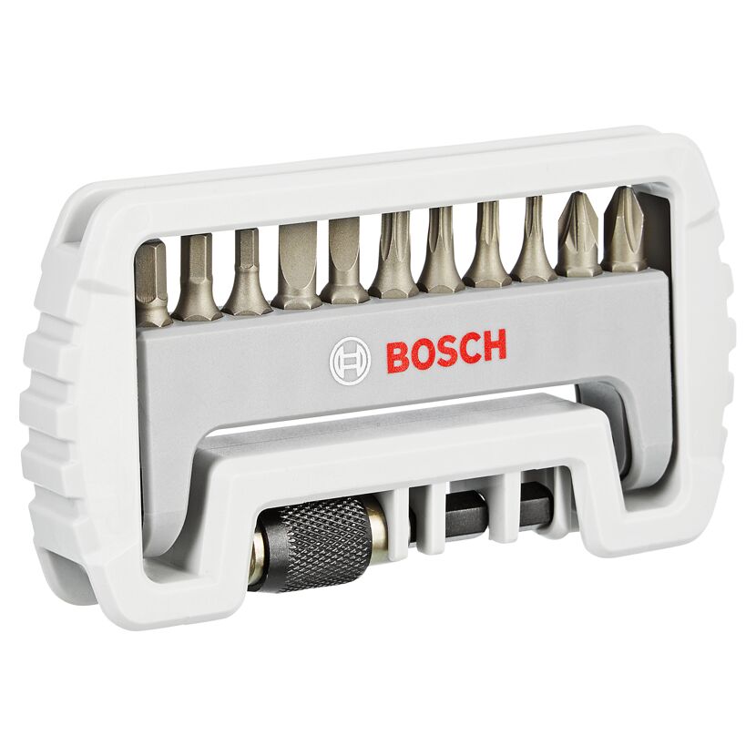 Bit-Set 'Professional' 6,3 mm (1/4") 12-teilig PH/PZ/T/SL/Hex