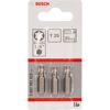 Drei Torxschrauber Bits T25 von Bosch