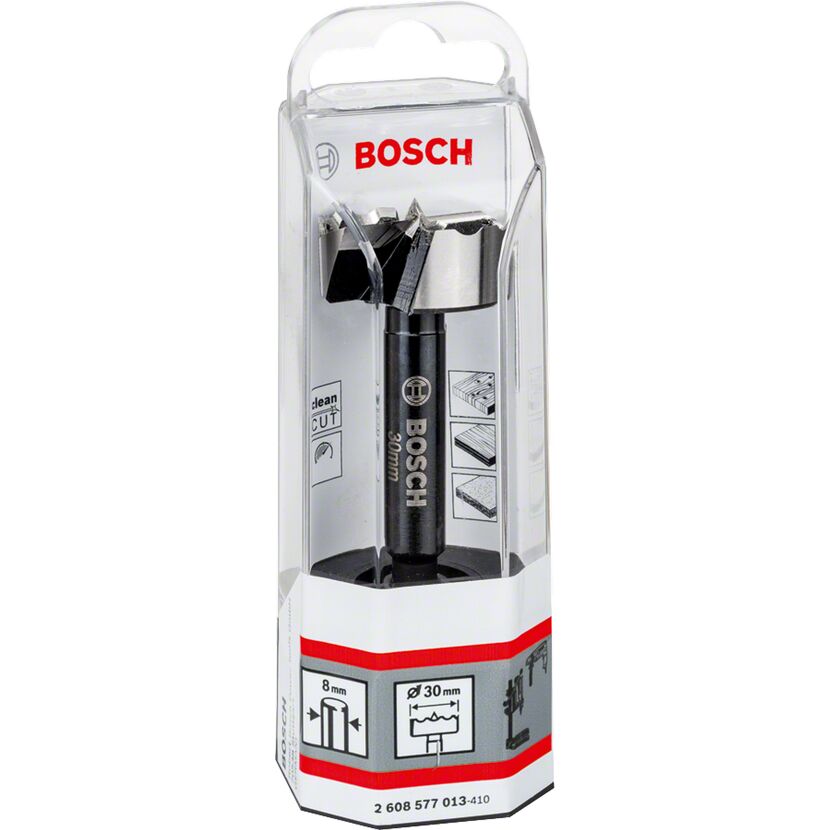 Bosch Forstnerbohrer gewellt 30 mm in Verpackung