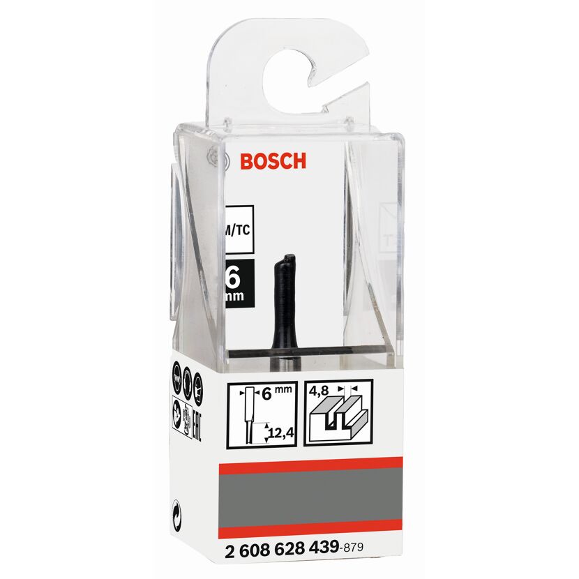 Bosch Nutenfräser 6 mm in Plastikverpackung