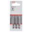 Drei Bosch Extra Hard PH2 Schrauberbits