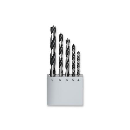3. Bild von Holzbohrer-Set Ø 4 - 8 mm 5-teilig