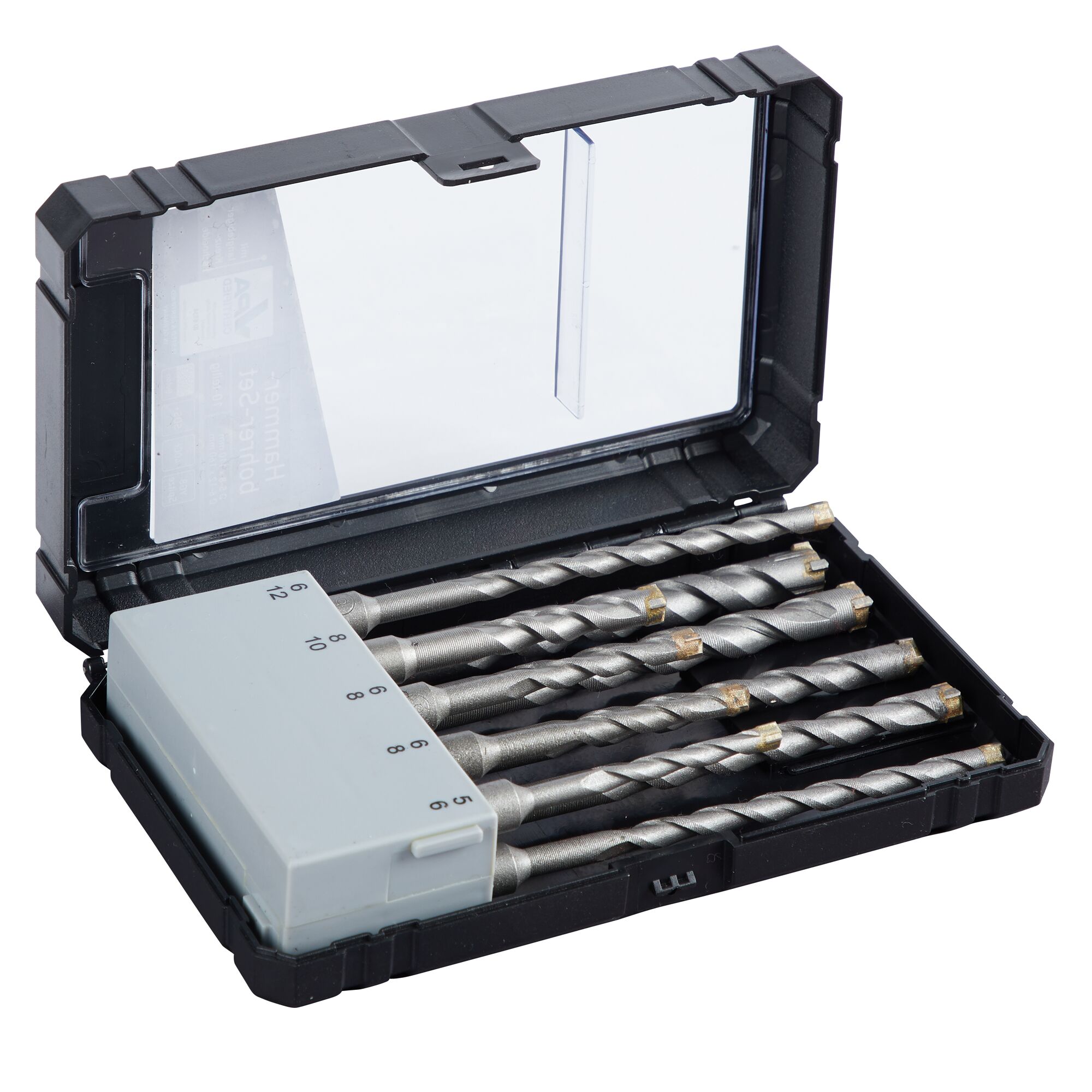 Hammerbohrer-Set in Box