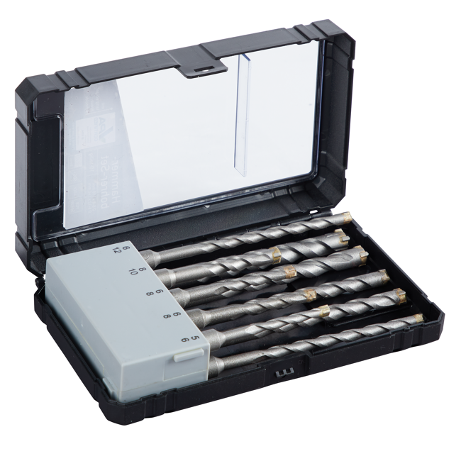 Bild von Hammerbohrer-Set 10-teilig