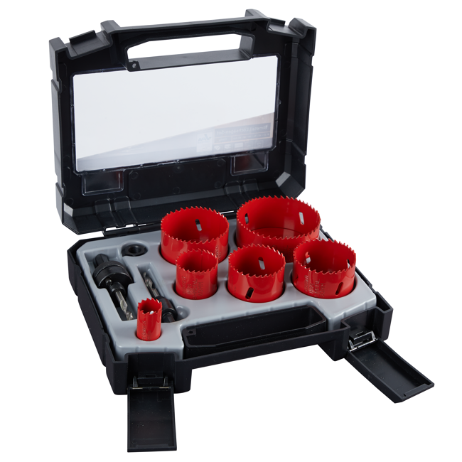 Bild von Bimetall Lochsägen-Set 9-teilig