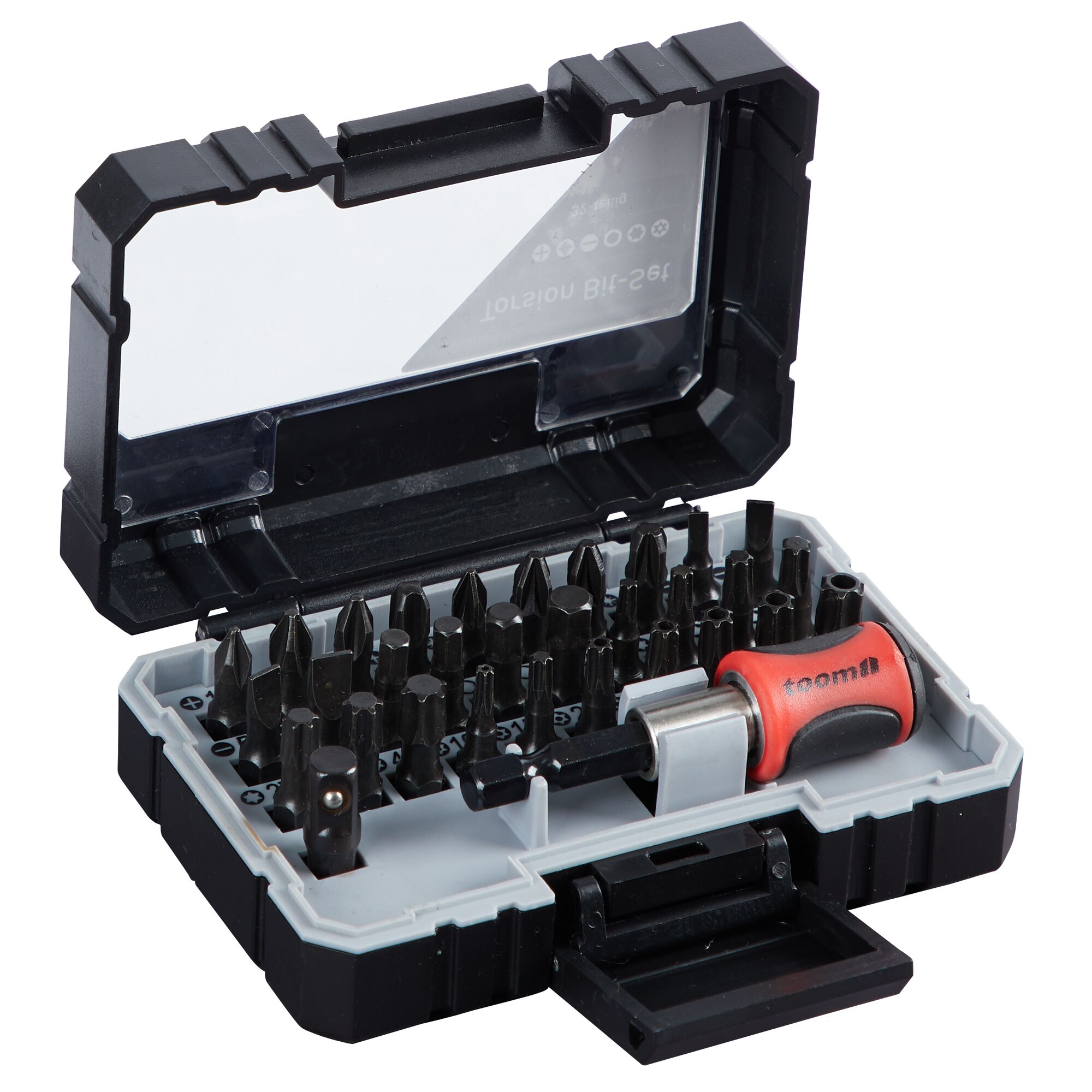 32-teiliges Torsions-Bit-Set im Kunststoffkoffer