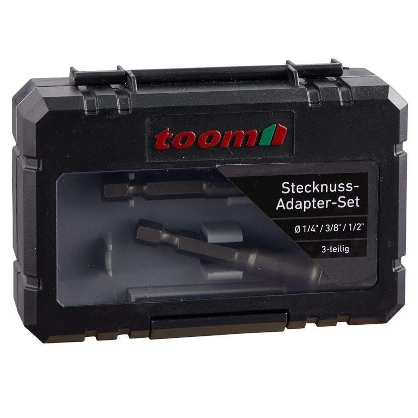 toom Stecknuss-Adapter-Set, 3-teilig