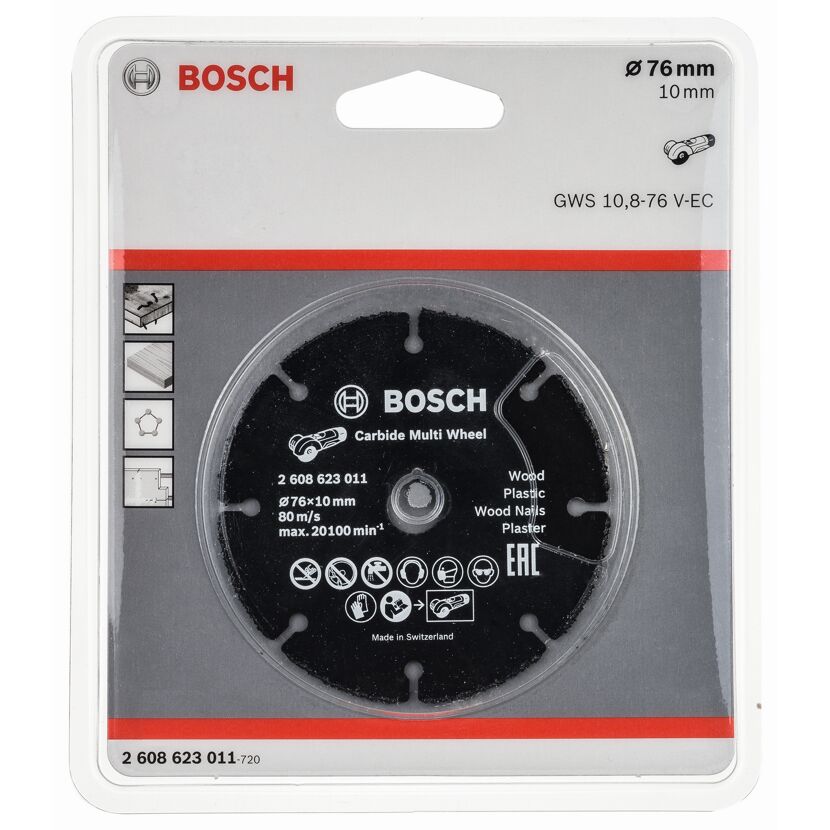Bosch Carbide Multi Wheel Trennscheibe 76 mm