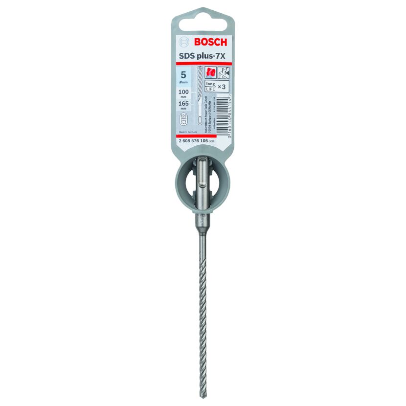 Hammerbohrer 'SDS plus-7X' 5 x 100 x 165 mm