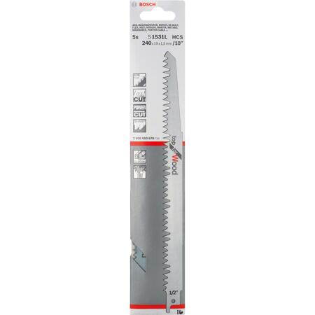 3. Bild von Säbelsägeblatt 'Top for Wood' S 1531 L 5er-Pack