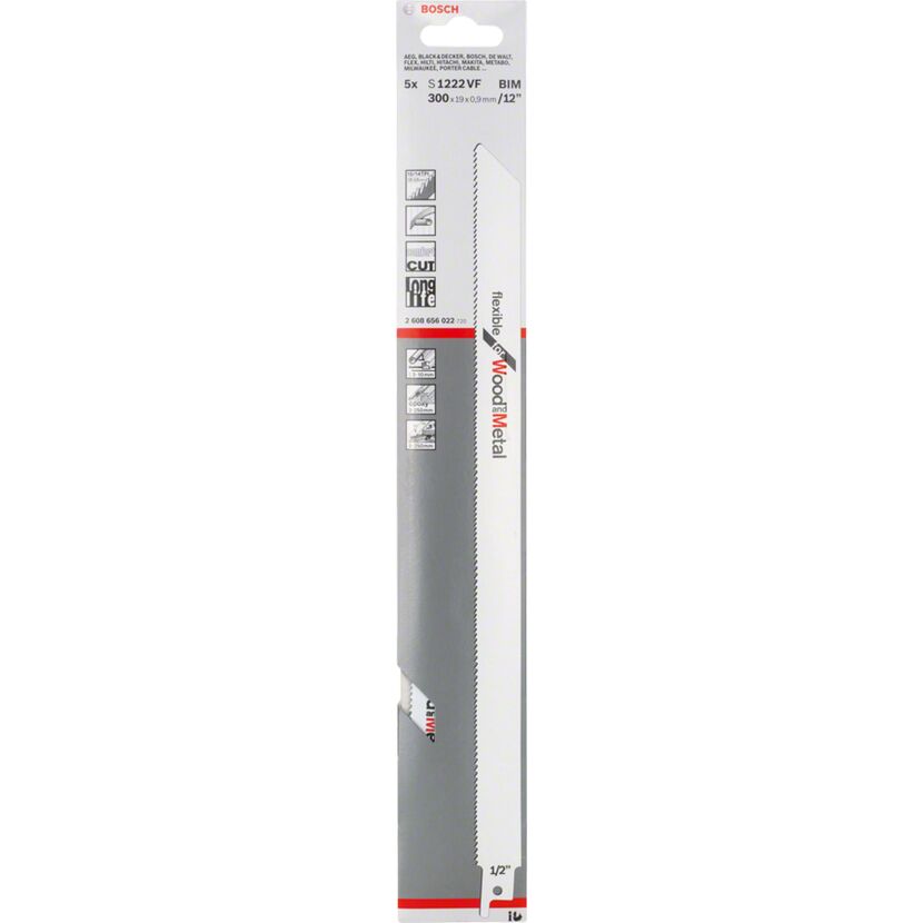 Säbelsägeblatt 'Wood and Metal' S 1222 VF 5er-Pack