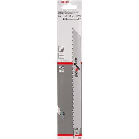 3. Bild von Säbelsägeblatt 'Basic for Wood' S 1111 K 5er-Pack