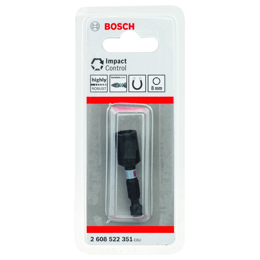 Bosch Impact Control Steckschlüssel 8 mm