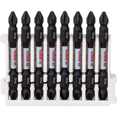 2. Bild von Doppelklingen-Bit-Set 'Impact Control' Kreuzschlitz PH2-PZ2 65 mm 8-teilig