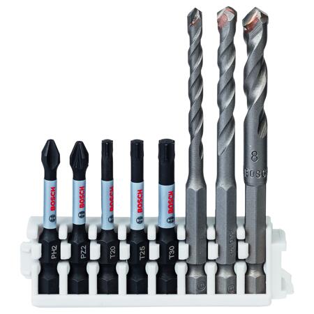 4. Bild von Fliesenbohrer- und Schrauberbitpacks 'ImpactControl' mit Hex-9 Ceramic Bohrer 8-teilig